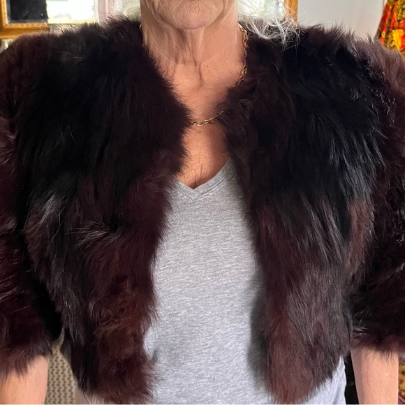 No tags too old Jackets & Blazers - Women's Black Faux Fur Bomber Jacket